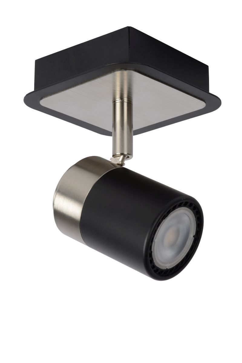 Lucide LENNERT - Stropné bodové svietidlo - LED Dim. - GU10 - 1x5W 3000K - Čierny